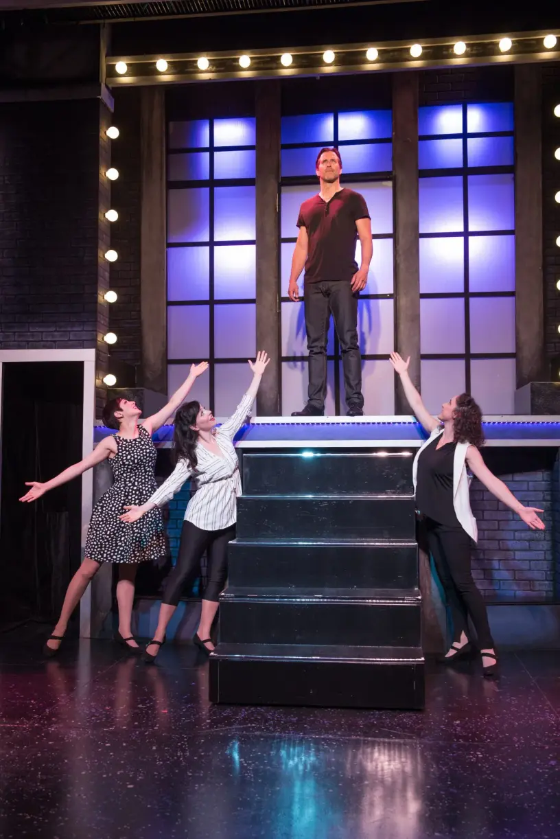 Jay Davis, Rebecca Auerbach, Steffi DiDomenicantonio and Marisa McIntyre. Photo by: Louise Vessey 3