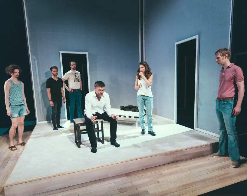 Cole Alvis, Aldrin Bundoc, Craig Pike, Geordie Johnson, Diane Flacks, Jonathan Seinen; Photo by Jeremy Mimnagh