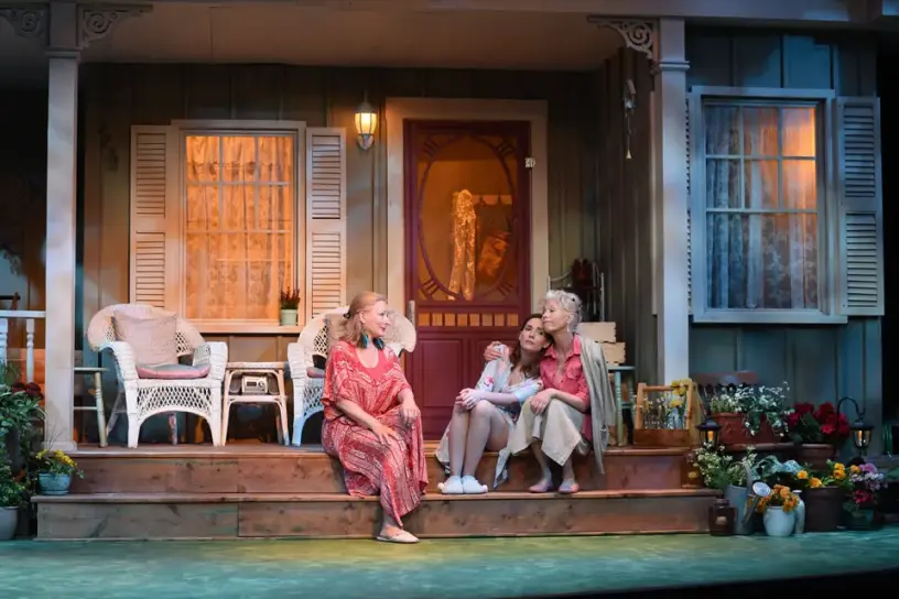 Debra Hale, Kristen Da Silva, Melanie Janzen; Set by Beckie Morris; Lighting by Wendy Lundgren; Costumes by Wendi Speck; Photo by Sharyn Ayliffe Creative 1